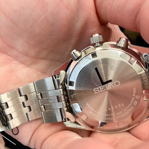 Seiko Chronograph Stainless Steel Watch With Date SSB427 - Picture 5 of 6